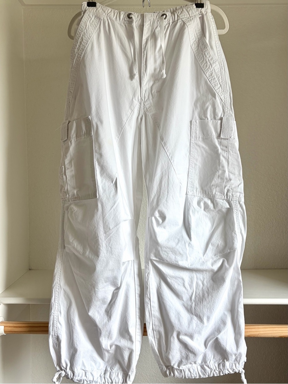 Jaded London Cargo Pants - White